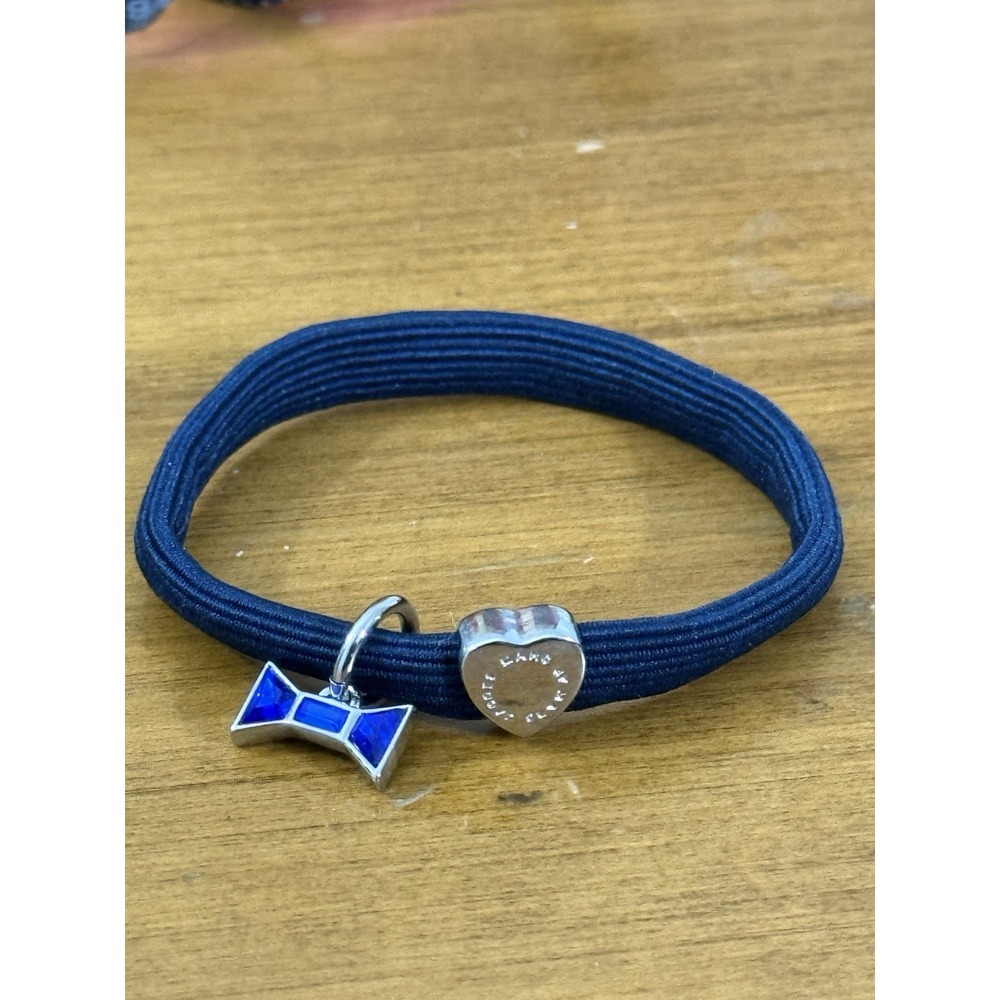 Marc‎ By Marc Jacobs Elastic Cord Bracelet Blue Friendship Bolt Stretch Knot
